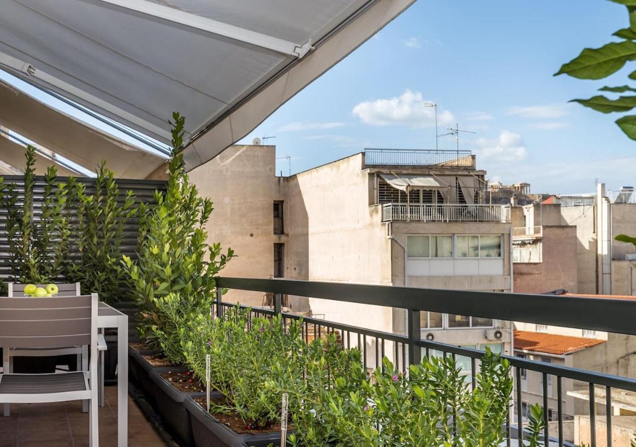 Syntagma Modern New Flat, Large Balcony With View Atenas Exterior foto